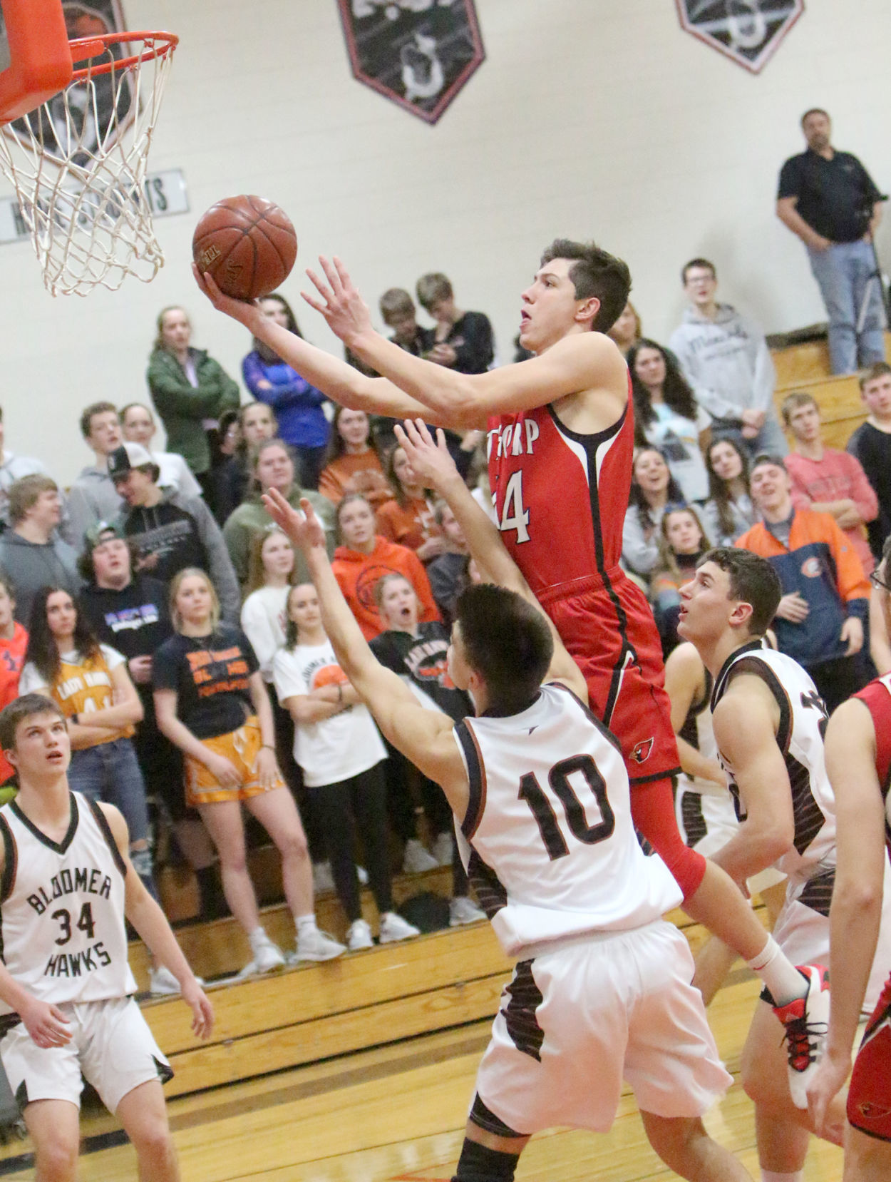 Thorp at Bloomer boys basketball 1-13-20